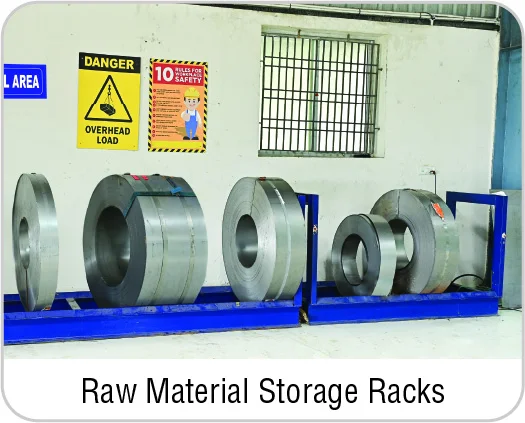 Raw Material Storage Racks